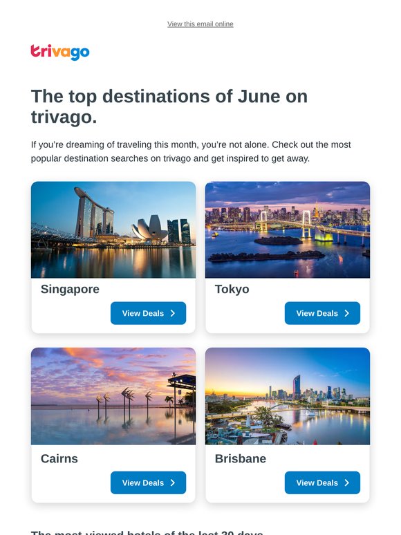 June getaway? Here’s where to go.