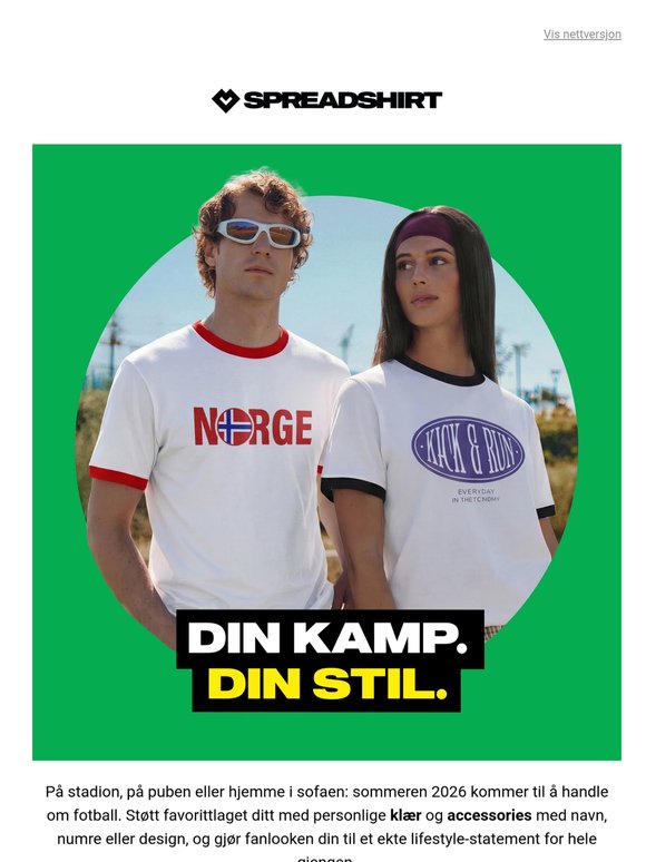 Mer enn bare ⚽ fanwear