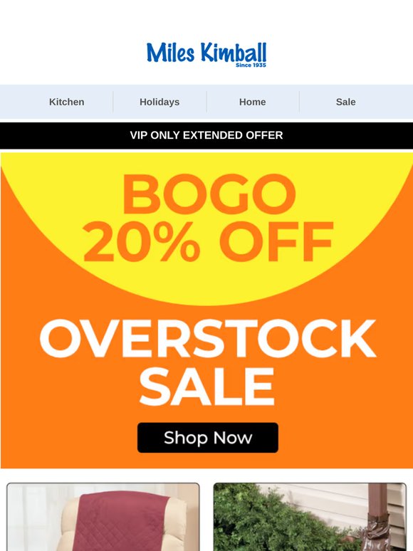 One More Chance For BOGO 20% Off