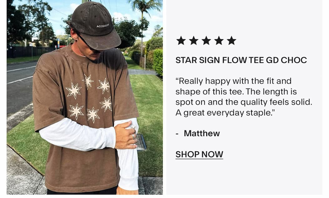 Star Sign Flow Tee