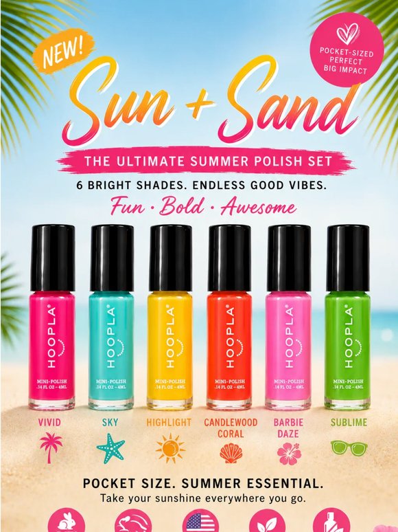 NEW Sun + Sand Set!