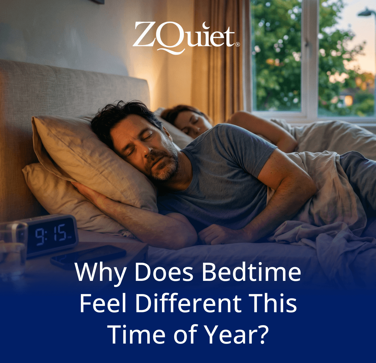 Why Does Bedtime Feel Different This Time of Year?