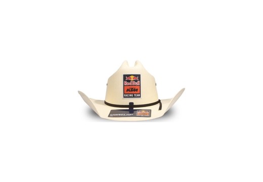 KTM PowerWear Red Bull Aaron Plessinger Cowboy Hat - Natural/Navy  Large (59cm)