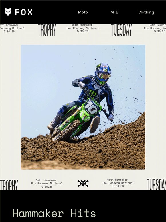 Seth Hammaker’s First Career Pro Motocross Win!