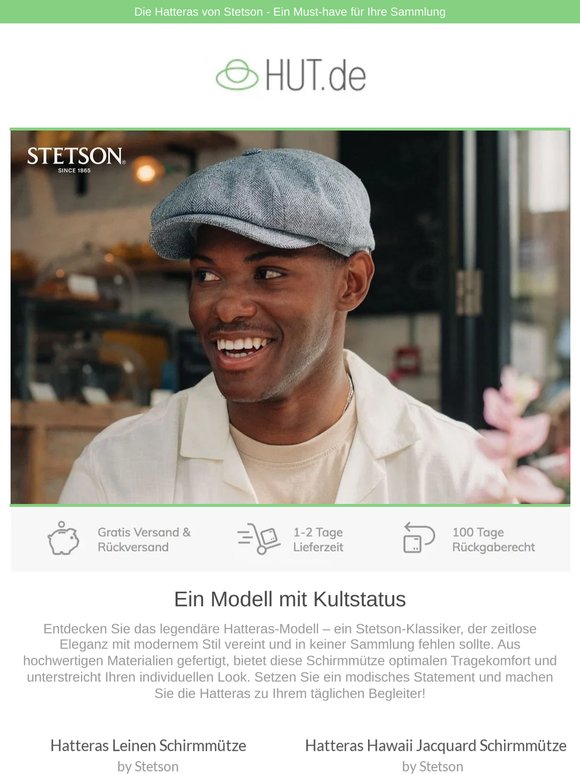 Die Hatteras von Stetson ☀️ Ein Modell mit Kultstatus