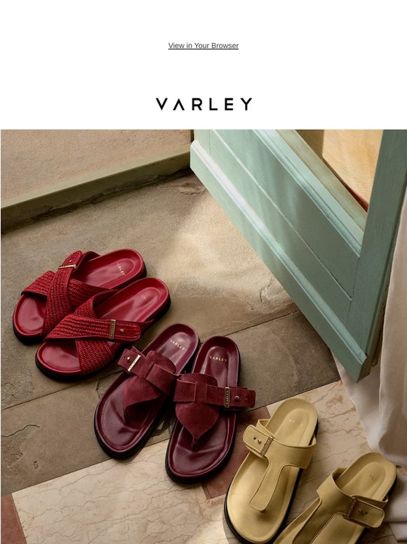 New steps: summer sandals