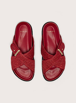 Esla Textile Slide Sandal