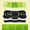 Vibration Platform Machine Plate Fitness Gym Home Exercise Vibrating Shaking Full Body Shaker Workout Stand Shake Board Weight Loss Lymphatic Drainage