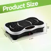 Vibration Platform Machine Plate Fitness Gym Home Exercise Vibrating Shaking Full Body Shaker Workout Stand Shake Board Weight Loss Lymphatic Drainage