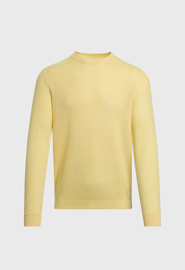 Image of SILK & COTTON CREW NECK