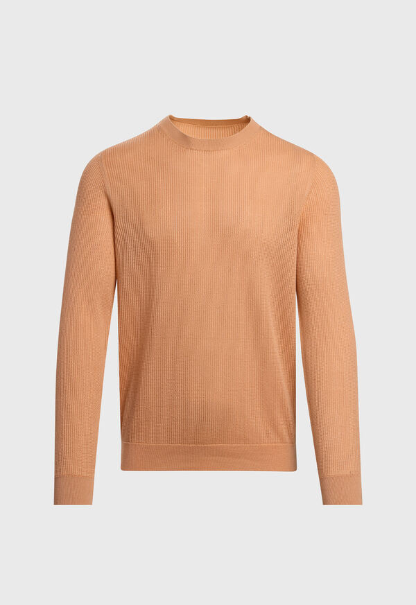 Image of SILK & COTTON CREW NECK