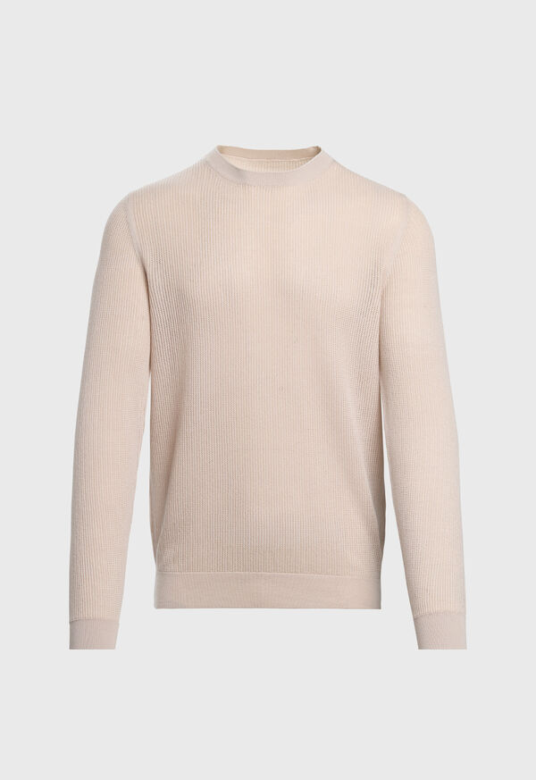 Image of SILK & COTTON CREW NECK