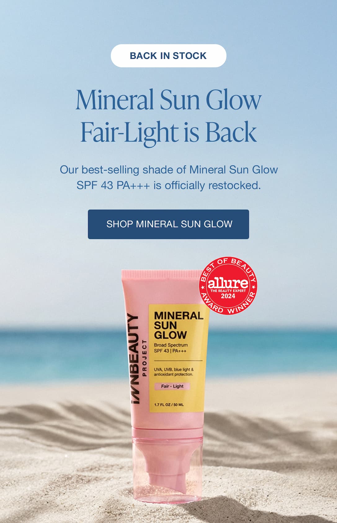 Mineral Sun Glow Fair-Light is Back