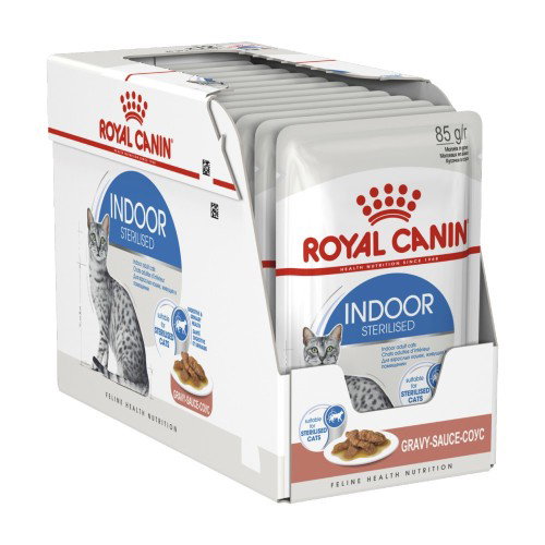 Image of Royal Canin Adult Indoor in Gravy 12 pack