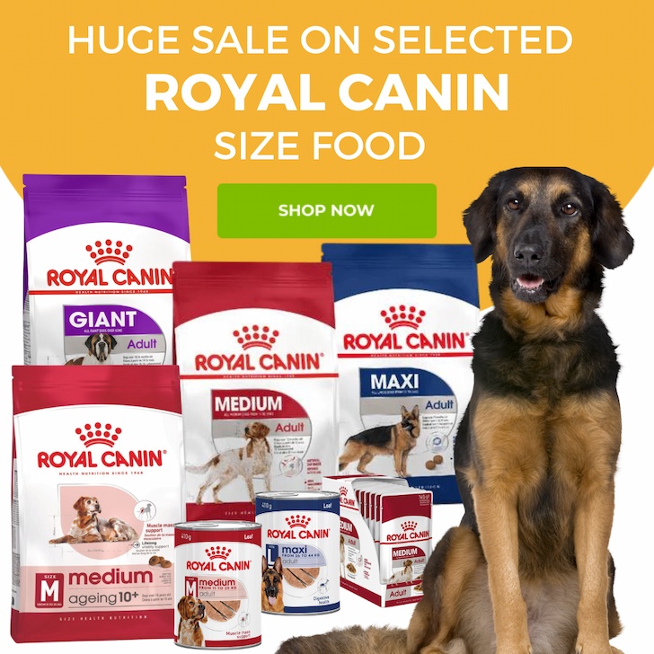 Selected Royal Canin on sale now