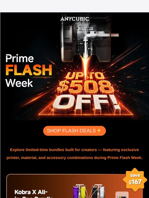 ⚡ Prime Flash Week: Up to $508 OFF!