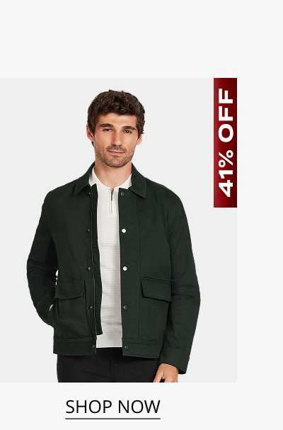 Dark Green Murray Zip Jacket