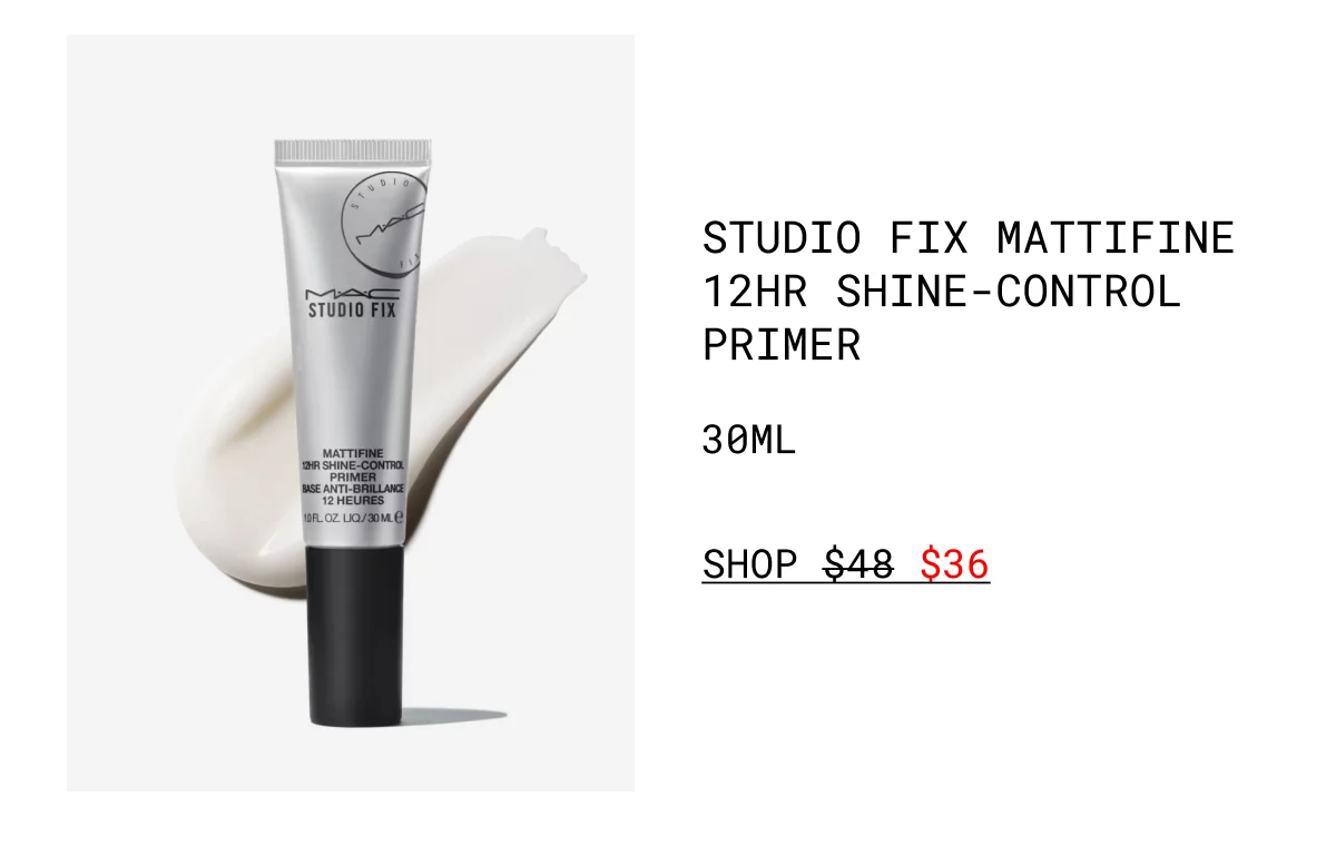 Studio Fix Mattifine 12hr Shine-Control Primer | 30ML | shop $36