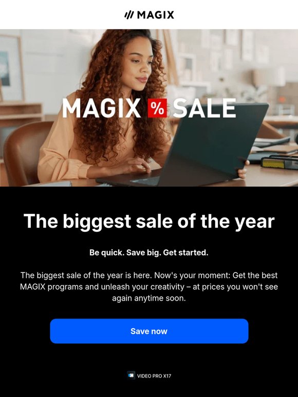 Best-selling MAGIX software: Everything you need your creative projects