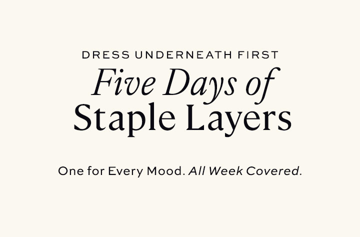 5 Days of Staple layers