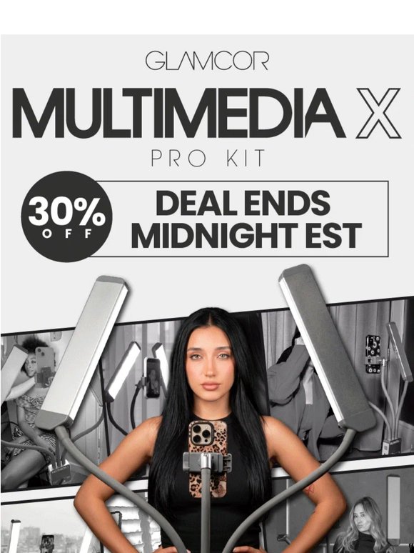 30% OFF MULTIMEDIA X Ends at Midnight ⏰