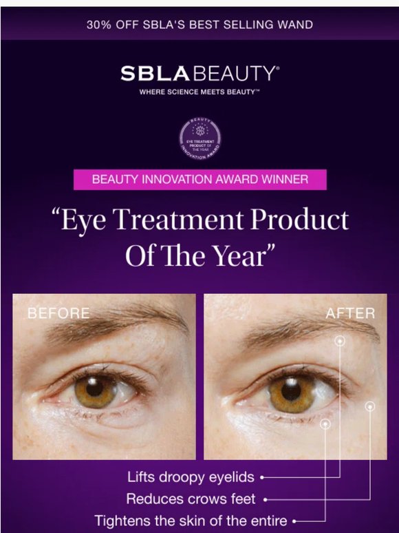 "100% showed a reduction in crepey skin"