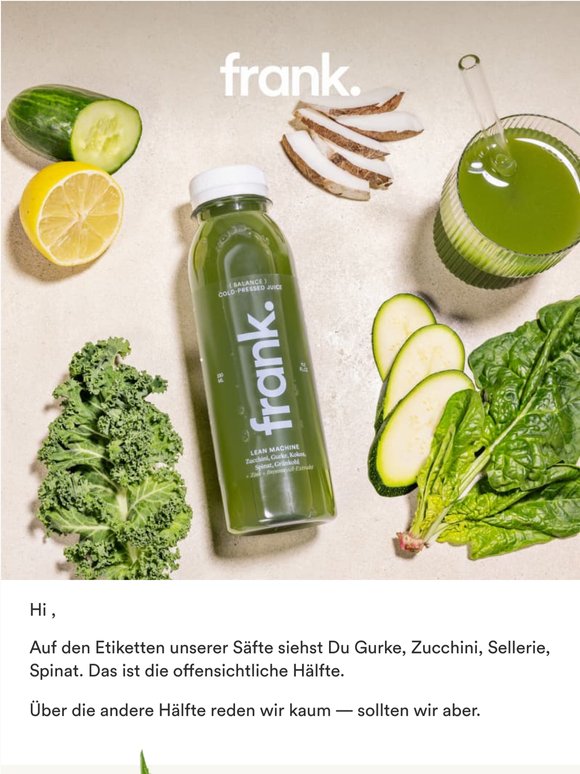 Was in Deinem Saft steckt (außer Gemüse)