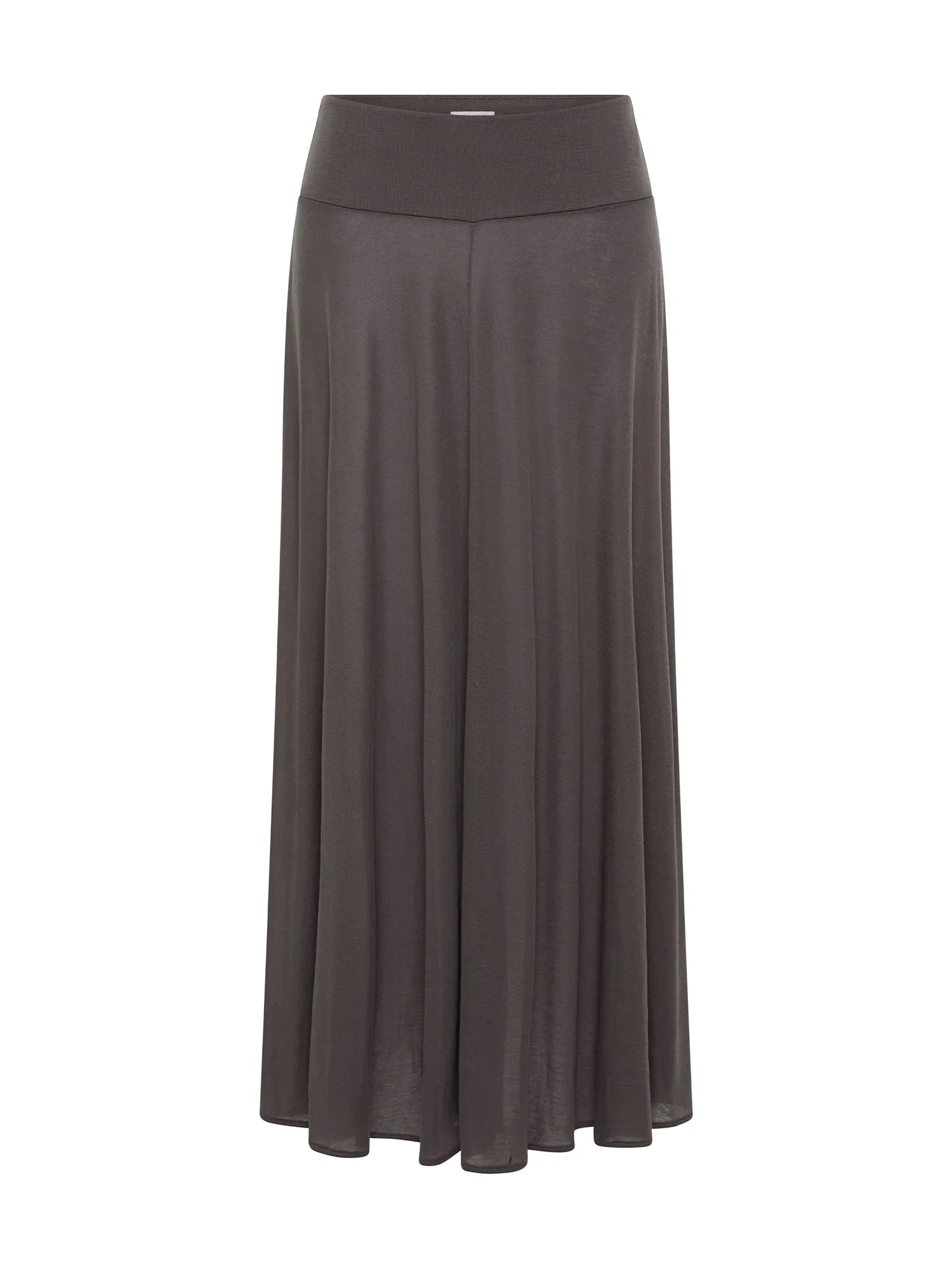Image of Fluid Jersey Midi Skirt