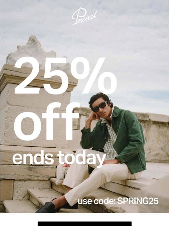 25% OFF ⚡⚡ Final 24 hours