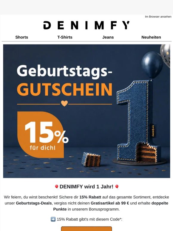🎁 15% auf alles