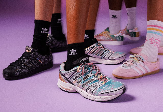 Image of Pride footwear collection