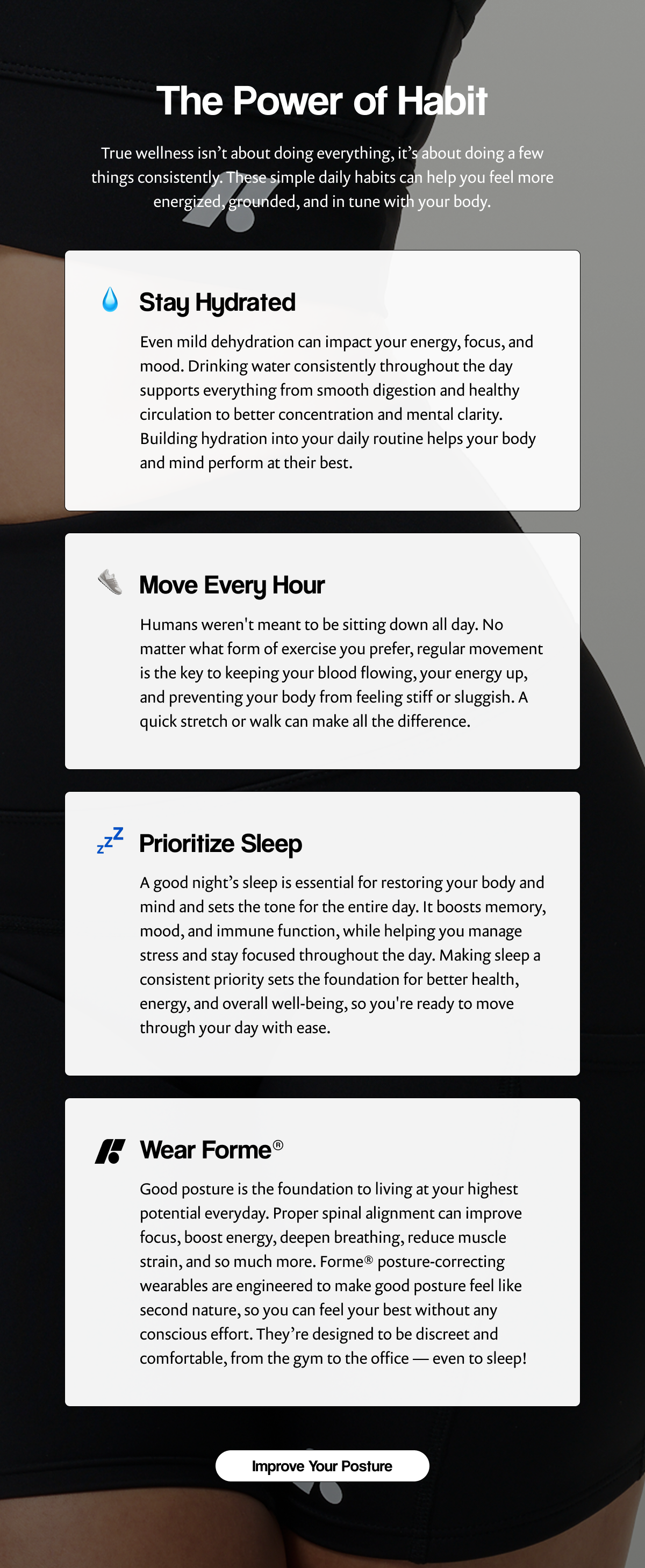 Improve Your Posture