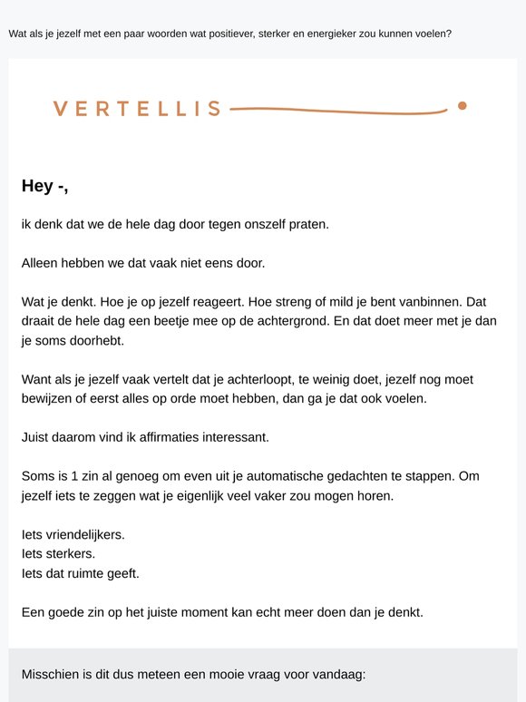 De stem in jezelf veranderen