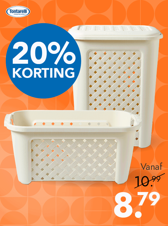 Wasbox of wasmand Arianna voor 8.79