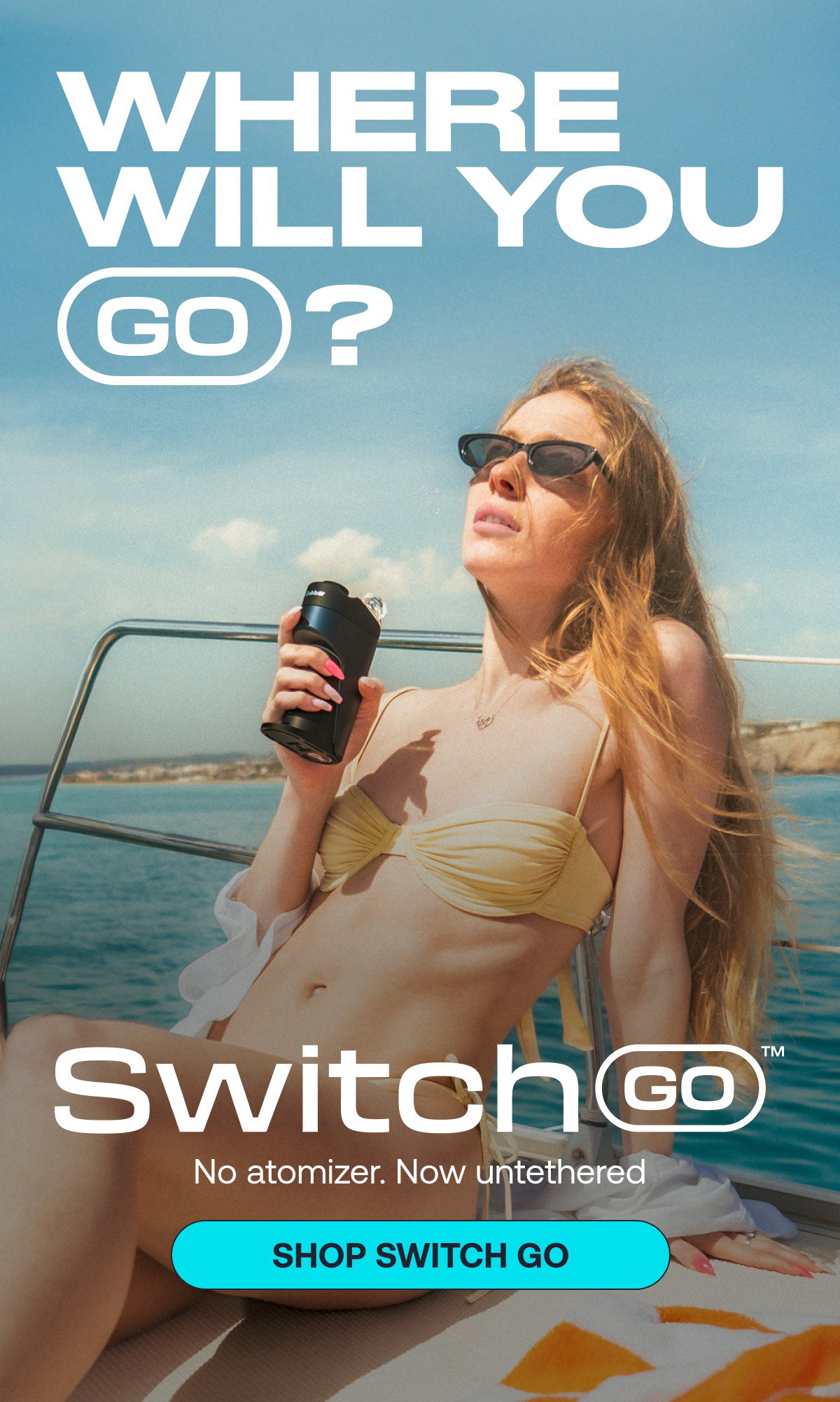 Switch GO: No atomizer. Now untethered
