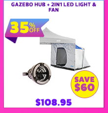 Gazebo Hub + 2in1 LED Light & Fan