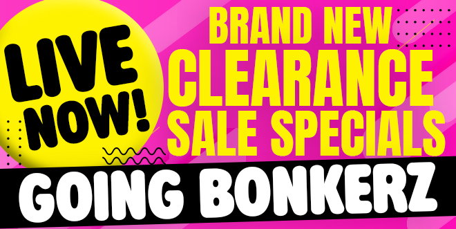 Live Now! Brand New Clearance Sale Specials