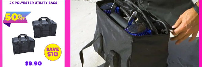 2X Polyester Utility Bags
