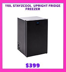 110L Stayzcool  Upright Fridge Freezer