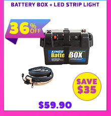 Battery Box + LED Strip Light