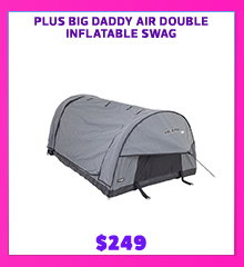 Plus Big Daddy Air Double Inflatable Swag