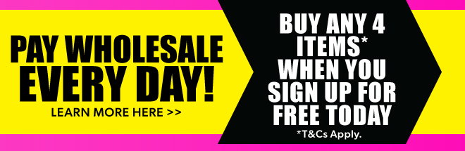 Pay Wholesale Every Day!