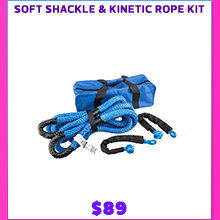 Soft Shackle & Kinetic Rope Kit