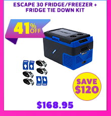 Escape 30 Fridge/Freezer + Fridge Tie Down Kit