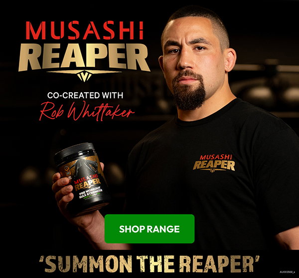 Shop 35% off RRP on Musashi Reaper range!