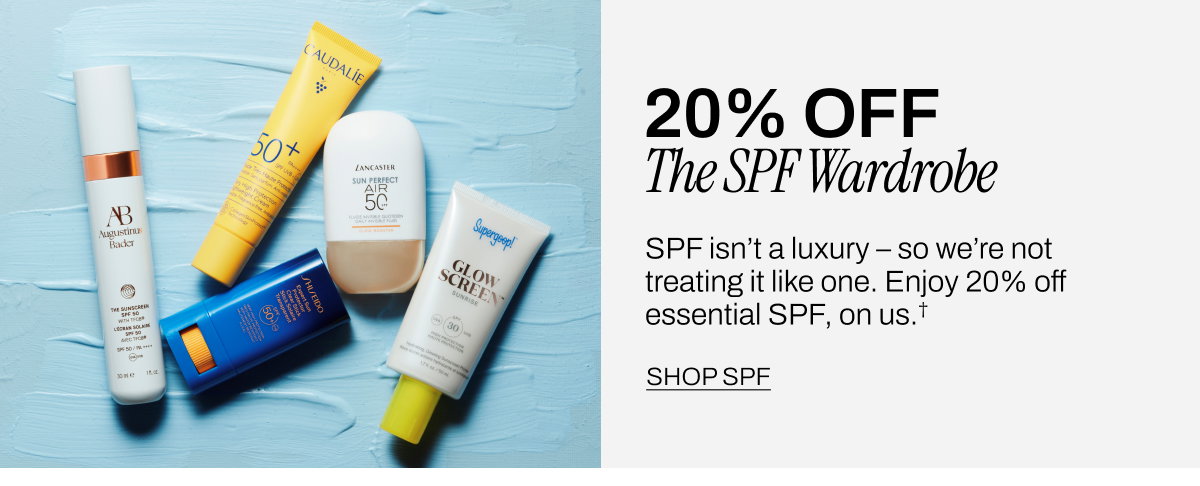 20% OFF THE SPF WARDROBE