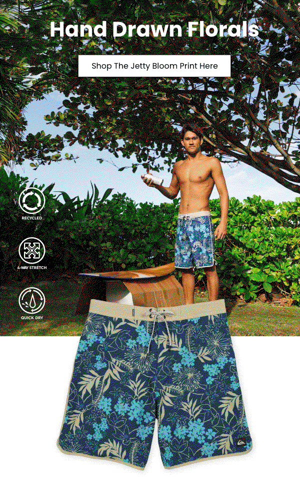 Hand Drawn Florals - Shop The Jetty Bloom Print Here