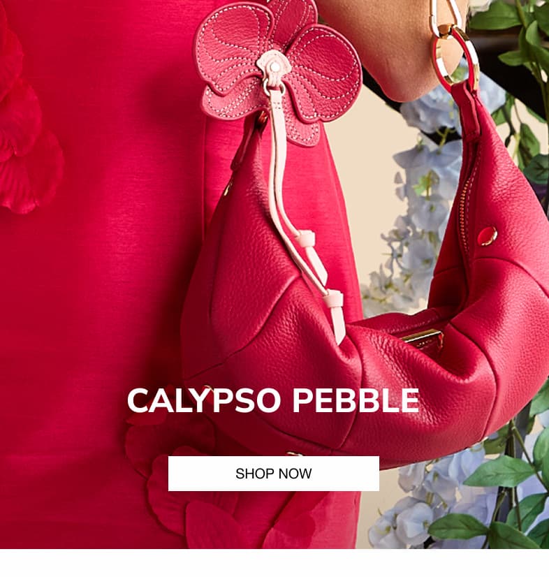 Calypso pebble. CTA: Shop Now. 
