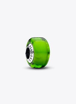Green Mini Murano Glass Charm