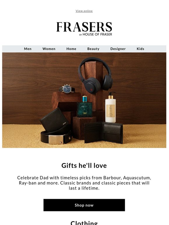 Father's Day gifting from £10